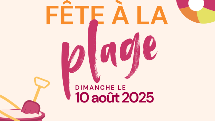 Ce dimanche c'est la fête à la plage au quai Joseph-Duval