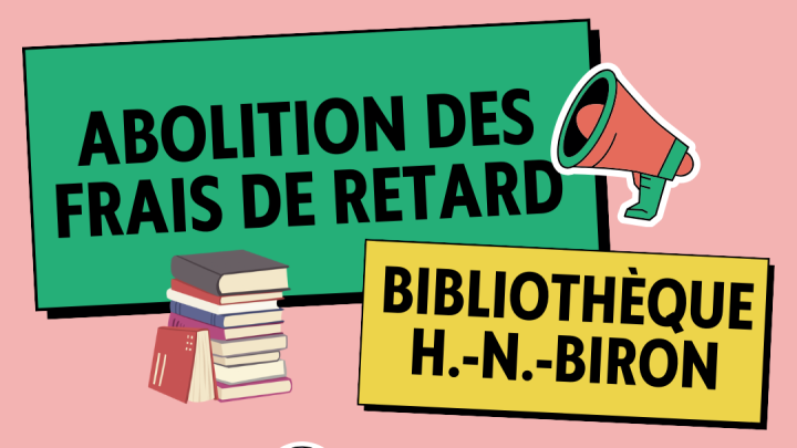Abolition des frais de retard à la bibliothèque de Nicolet : un accès illimité à la culture