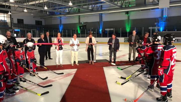 Inauguration de l'aréna Pierre-Provencher - 7,8 millions de dollars investis au cours des dernières années
