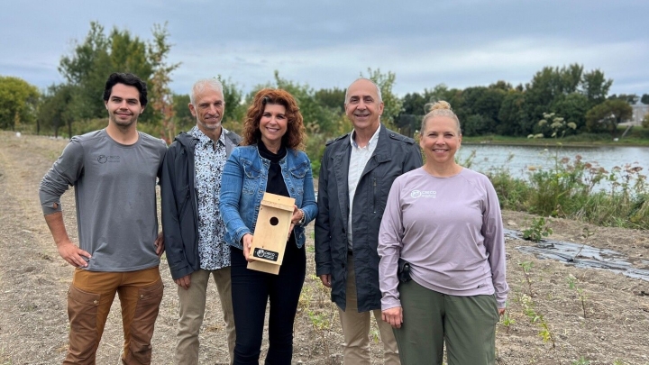 Aménagement d'une bande riveraine élargie à la Maison Rodolphe-Duguay