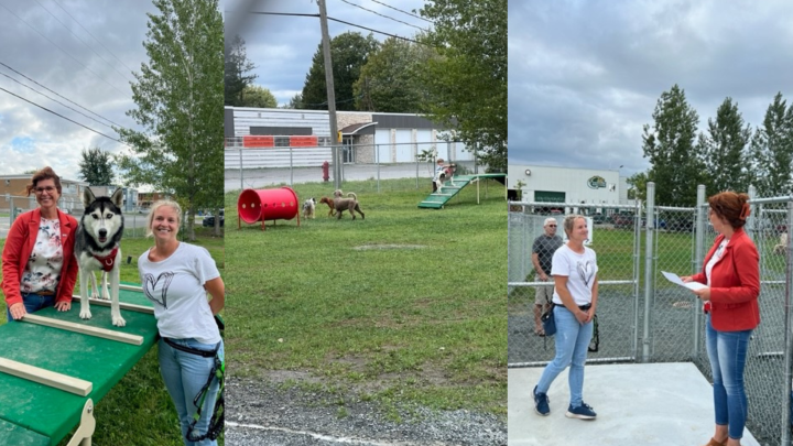 Grâce au budget participatif : un parc à chiens maintenant accessible pour la population Nicolétaine
