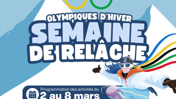 Les Olympiques d'hiver se poursuivent.... à Nicolet pour la Semaine de relâche