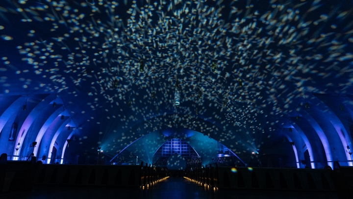 C'est un départ pour la fête des Lumières du 350e de Nicolet !