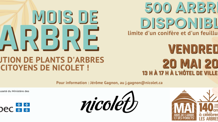 Distribution d'arbres gratuits pour les Nicolétains