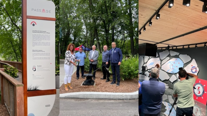 Inauguration du nouveau Centre d'interprétation écomaritime et son exposition permanante
