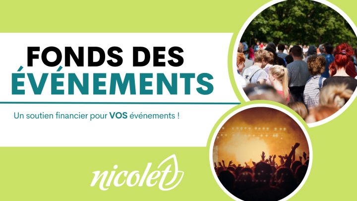 Le fonds des événements de retour en 2024 à Nicolet