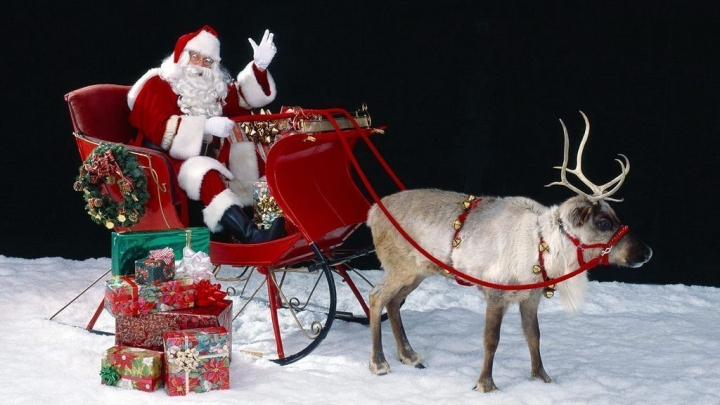Ho ! Ho ! Ho !  Le père Noël est en route pour Nicolet...