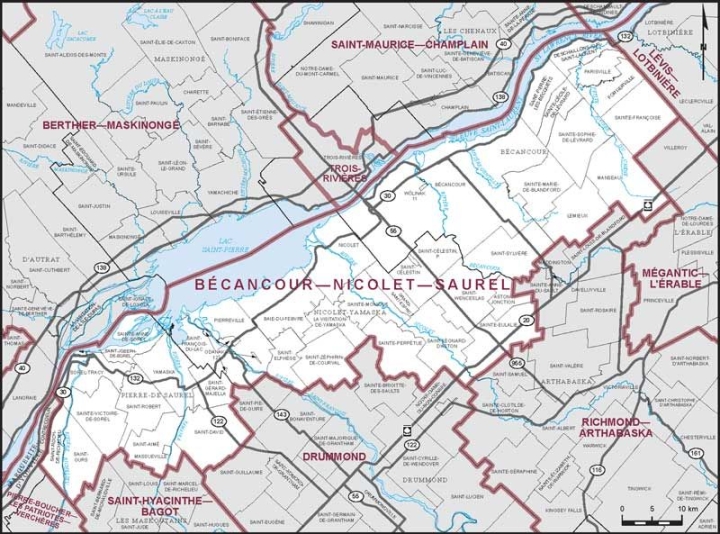 Circonscription fédérale : la mairesse Dubois se réjouit de voir que le nom de Nicolet demeure dans la dénomination