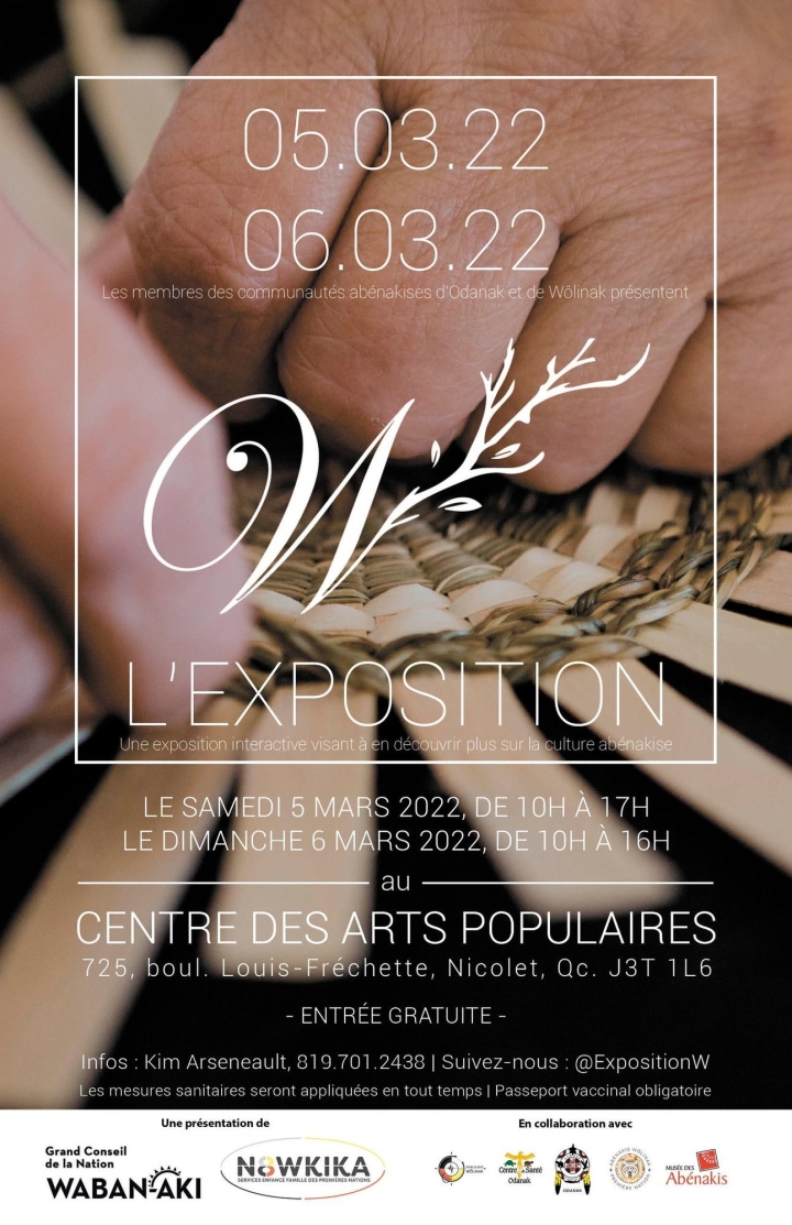 Exposition W - Centre des arts populaires de Nicolet