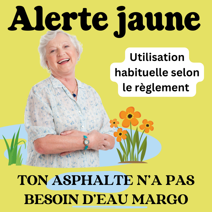 La ville de Nicolet de retour à l'utilisation régulière de l'eau à l'extérieur en alerte jaune