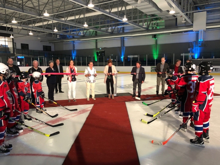 Inauguration de l'aréna Pierre-Provencher - 7,8 millions de dollars investis au cours des dernières années