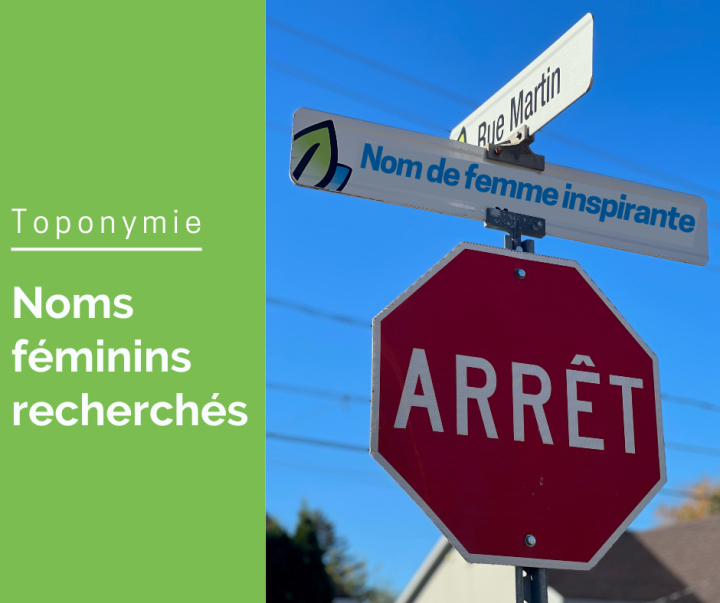 Noms féminins recherchés en toponymie