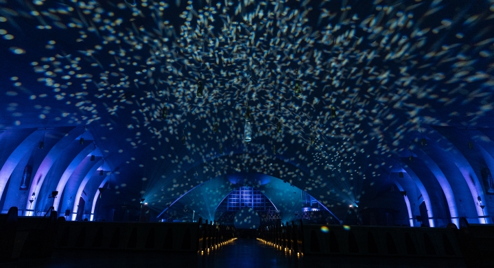 C'est un départ pour la fête des Lumières du 350e de Nicolet !