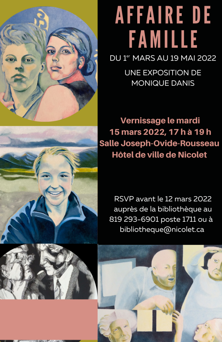 Exposition de Monique Danis à l'hôtel de ville