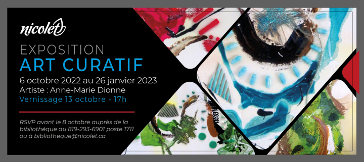 Nouvelle exposition d'Anne-Marie Dionne à l'hôtel de ville