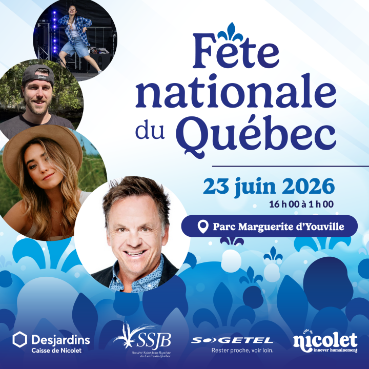 La Fête nationale du Québec célébrée à Nicolet le 23 juin