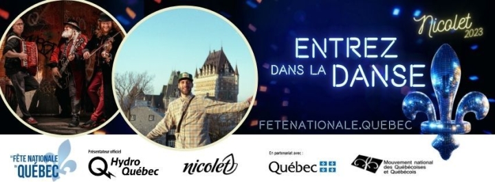 Entrez dans la danse avec Jérôme 50 à Nicolet pour la Fête nationale !