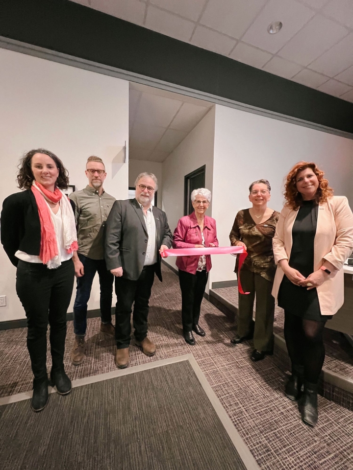 La Ville de Nicolet inaugure la salle Suzanne Lefebvre-Rousseau