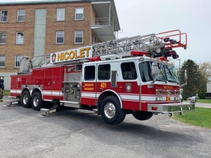 Nicolet fait du neuf avec du vieux avec un de ses camion incendie