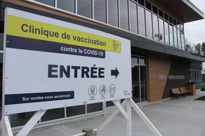 Déménagement de la clinique de vaccination de Nicolet