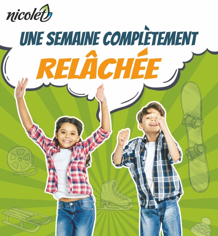 Une pléiade d'activités proposées aux familles à Nicolet pour une semaine complètement relâchée