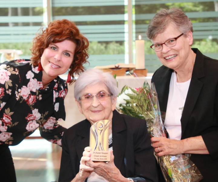 Nicolet remercie Soeur Jeanne Vanasse
