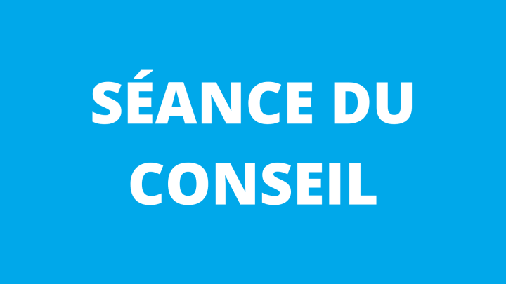 Séance ordinaire du conseil | 6 décembre 2021